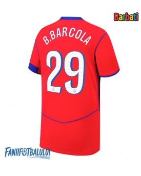 Paris Saint-Germain Bradley Barcola #29 Tricou Fotbal Replică 2025-26 Barbati Treilea